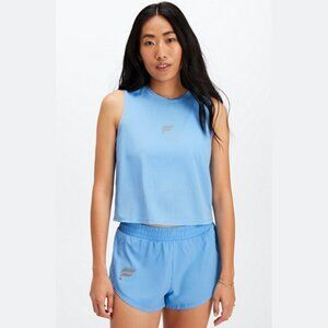 Fabletics Women's Island Escape/Reflective Logo Phoenix Breathe Muscle Tank - L